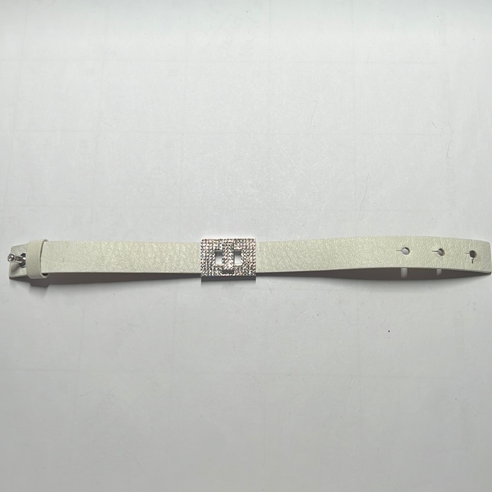 NWOT Swarovski Leather & Crystal Bracelet